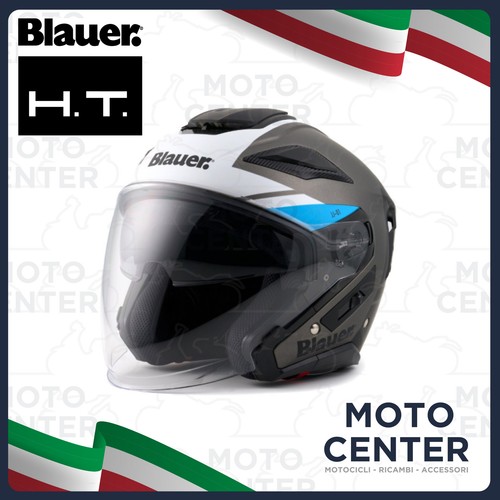 Casque jet blauer - casque, h.t.