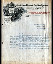 OUST (09) FACTORY / BOXES & CHEESE BOXES "Sté PIERRES À FAUX des PYRENEES"