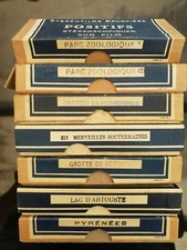 LOT de 7 Boites de STEREOFILMS