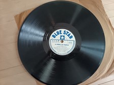 Disque 78 tours Blue Star