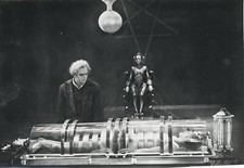 Photo argentique vintage Brigitte Helm Metropolis Fritz Lang robot