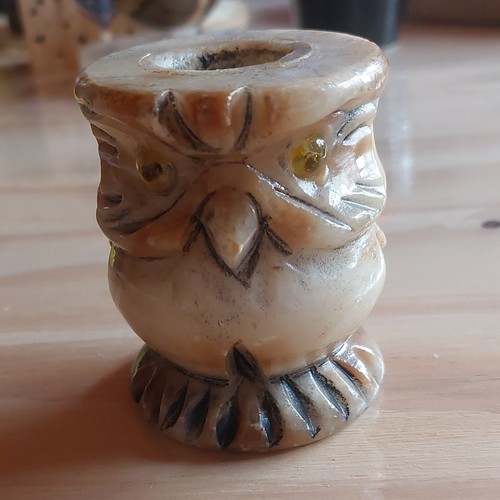 Statuette chouette - , en
