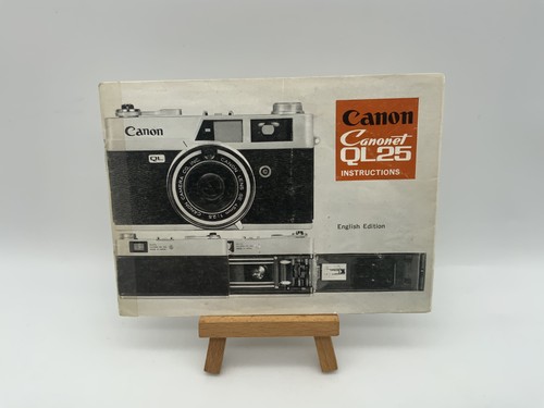 Canon canonet ql25 manuel - canonet,