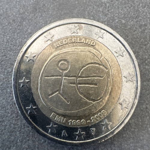 Pièce euro nederland emu - nederland,