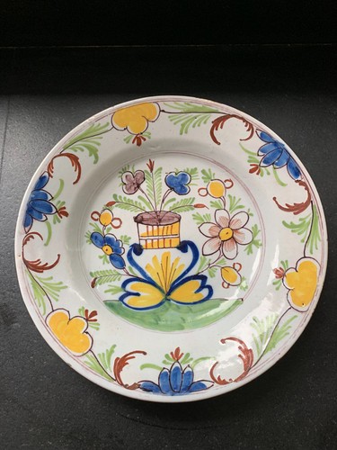 Assiette faïence delft - faïence, de