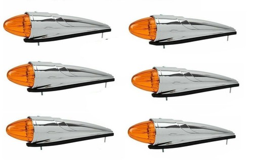Set led ambre torpille - set,