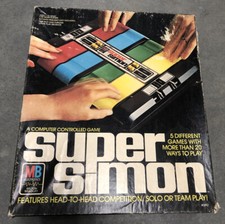 1979 Super Simon Milton Bradley 4050 , vintage, shelf wear