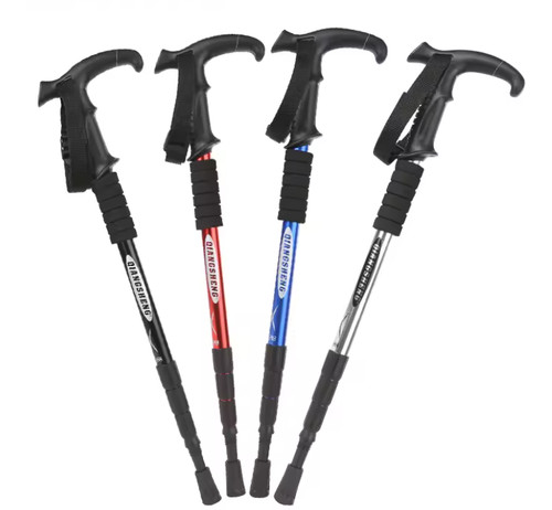 Bâton randonnée pliable - randonnée,