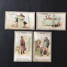 4 CHROMOS Chocolat Express