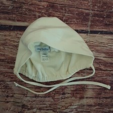 My Baby ivory baby bonnet sz 6m