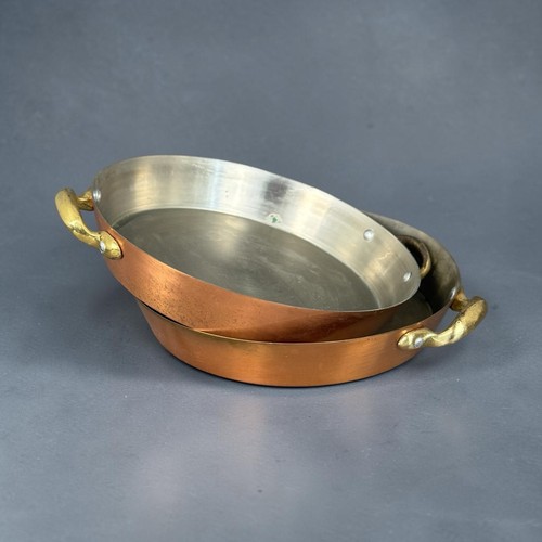 Lot poêles plats gratin - 2, à