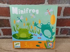 Jeu de société enfants Djeco minifrog grenouilles 3 ans observation