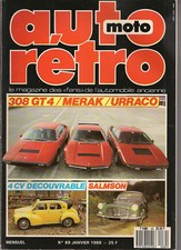 AUTO RETRO 89 FERRARI 308 GT4