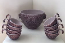 Service à punch sangria Jean Austruy Vallauris 1960 