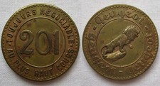 Advertising Token Peugeot 201 Toujours Négociable AU Plus Haut Cours (169255)