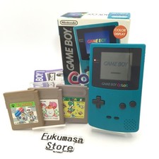 Console Nintendo Gameboy Color Boîte Bleue Game Boy Système Portable Testée...