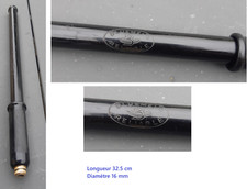 Ancienne pompe BLUEMEL'S 32,5 cm Ø 16 mm cellulo  -1910/1920 vélo course ancien