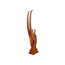 Sculpture Antilope Bois