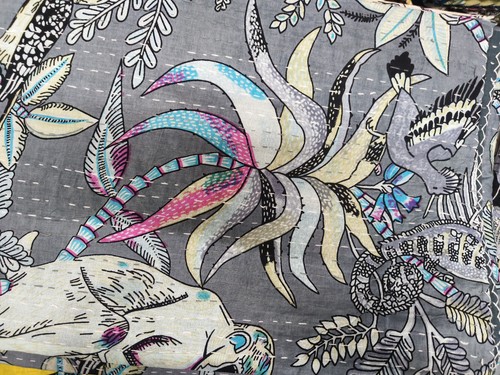 Couverture coton jeté - couverture,