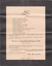 Image Pieuse Mortuaire -