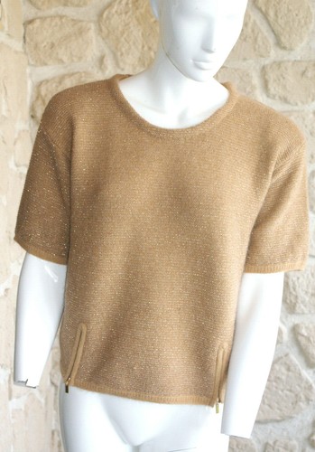 Pull marron doré neuf - marron,