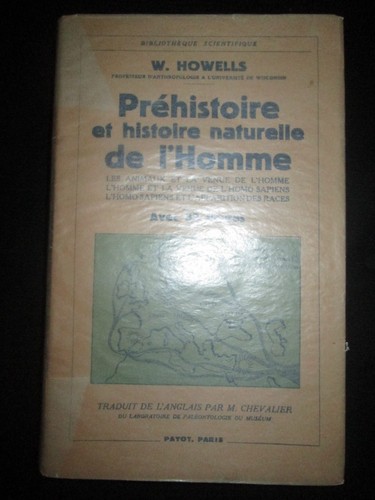 Howells préhistoire et - w.howells:préhistoire,