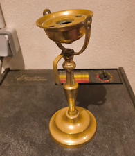 Antique Brass Marine Gimbal Oil Lamp