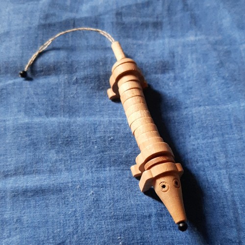 Pendule bois avec - avec, cordon