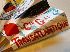 Ancien Eventail Publicitaire