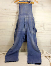old blue work overalls SANFOR BLUE BEARD vintage