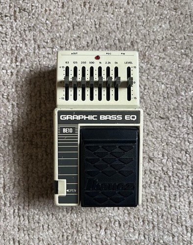 Ibanez be10 bass equalizer - ibanez,