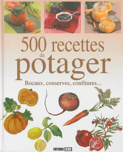 500 recettes potager - du,