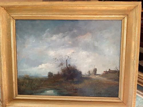 Huile sur toile ème - toile,