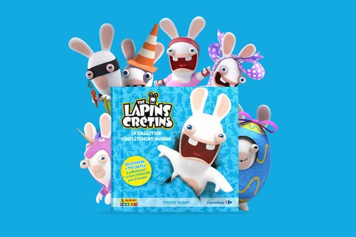 Carte lapins crétins - lapins,