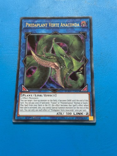 Yugioh ultra rare predaplant - ultra,