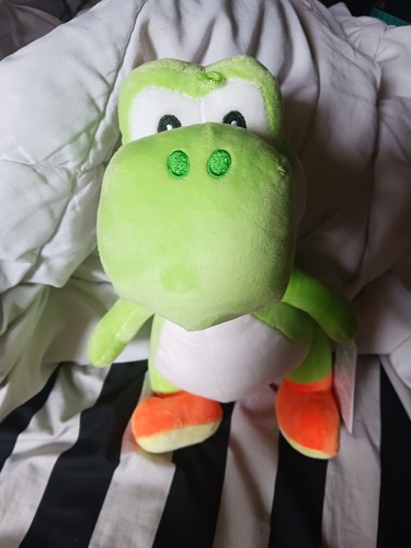 Peluche yoshi vert super - peluche,