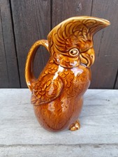 Pichet Faience Cacatoès