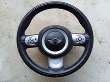 Volant sport cuir multifonctions  3 branches Mini r56 en parfait état