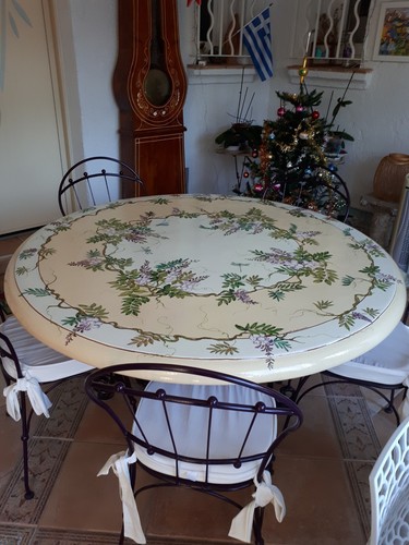 Table ronde céramique pour - en,
