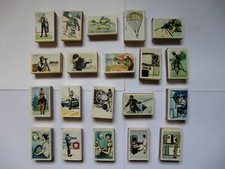 Boites d'allumettes Contingent Armée Militaire Soldat complête Matchbox Matches