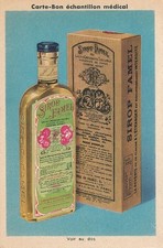 Syrup Famel France Untraveled Advertising Themed Collectible Postcard