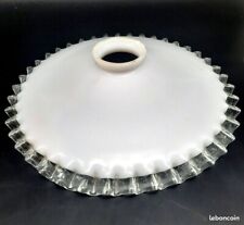 Abat jour opaline blanc