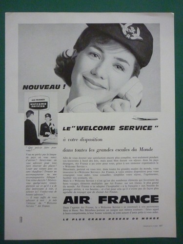 1962 pub company - air, france
