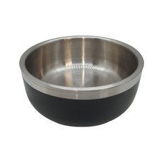 Gamelle ø15.2 cm 775 ml, pour eau ou nourriture a double paroi pour chien