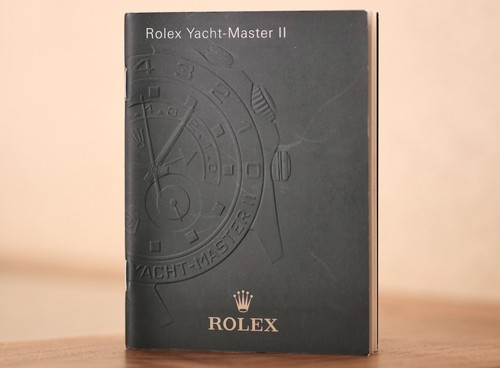 Booklet rolex yacht - booklet, ii