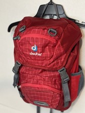 Deuter Backpack Junior Kids Blue/Gray/Black Hiking School 14x10x5.5- Clean