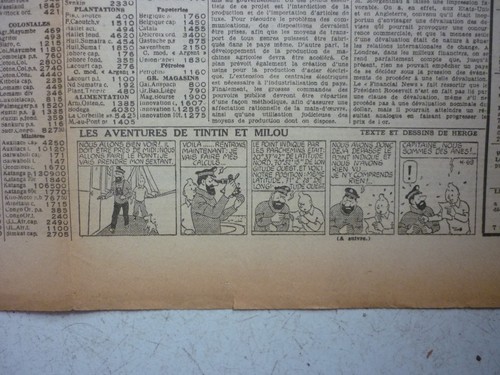 Tintin journal soir - journal, num