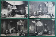 4 CPA CHATEAU DE RAMBOUILLET