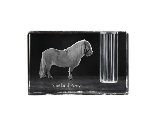 Poney shetland porte plume - poney, en