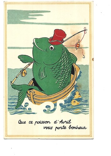 Illustration poisson qui - -,